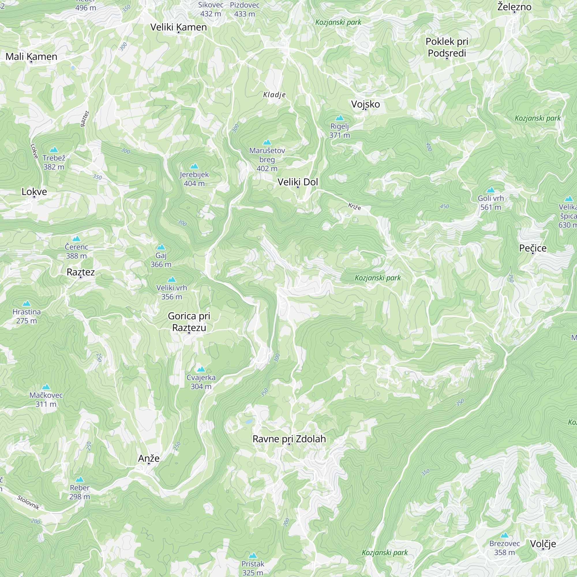 Gostilna DULAR map