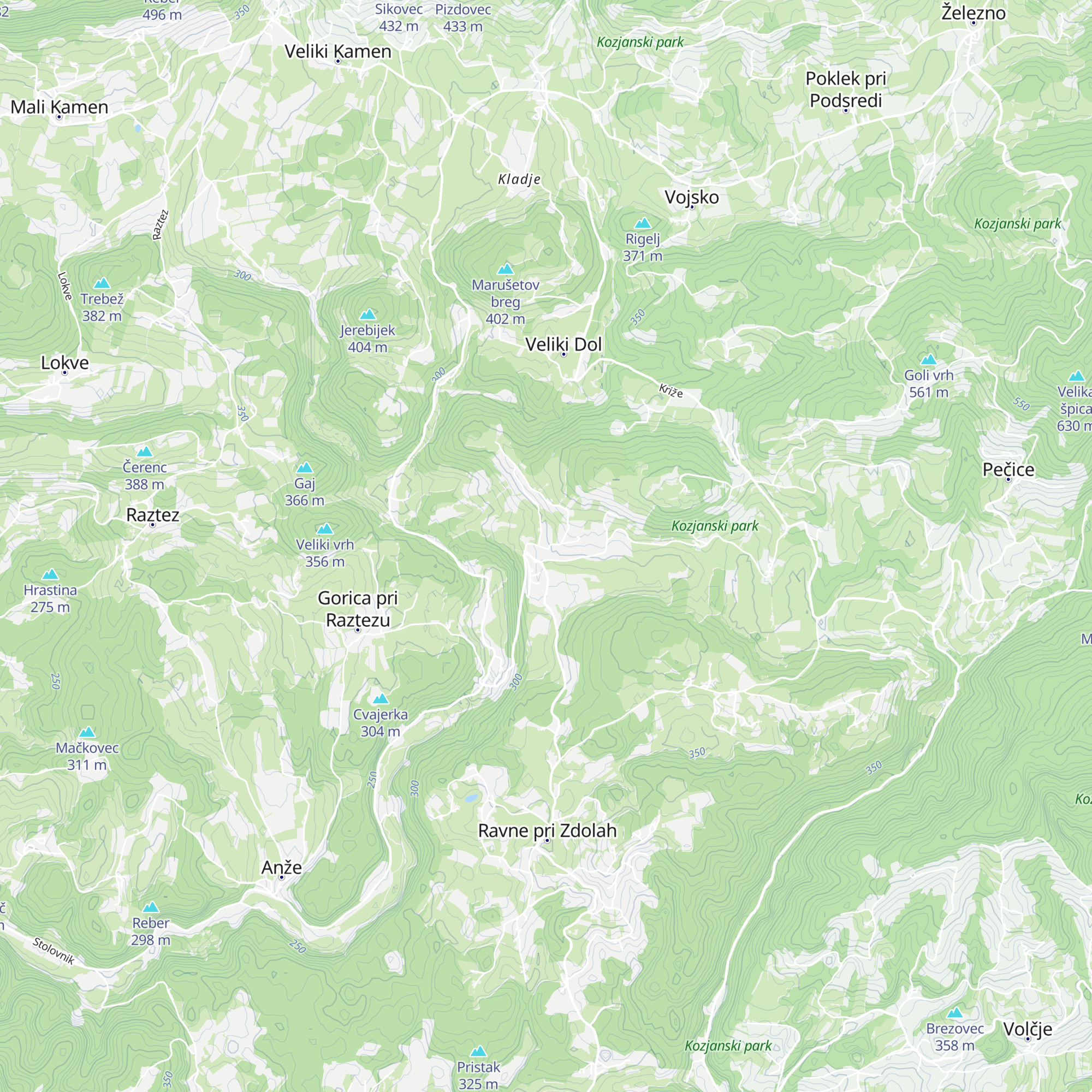 Gostilna DULAR map