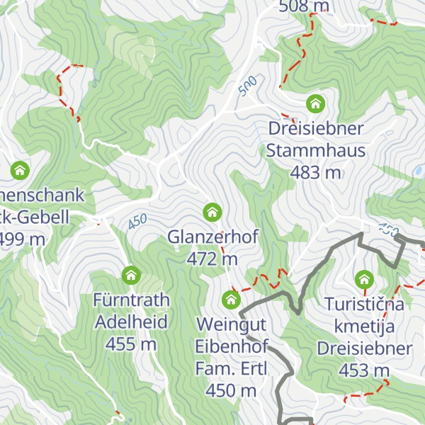 Map of Glanzerhof