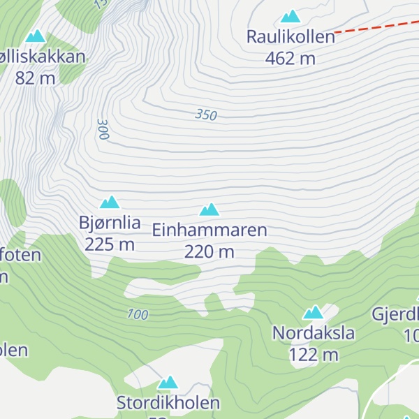 Map of Einhammaren