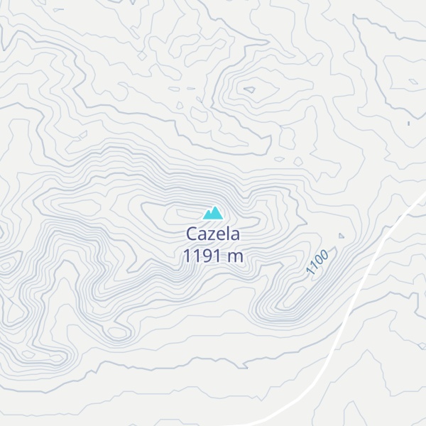 Map of Cazela