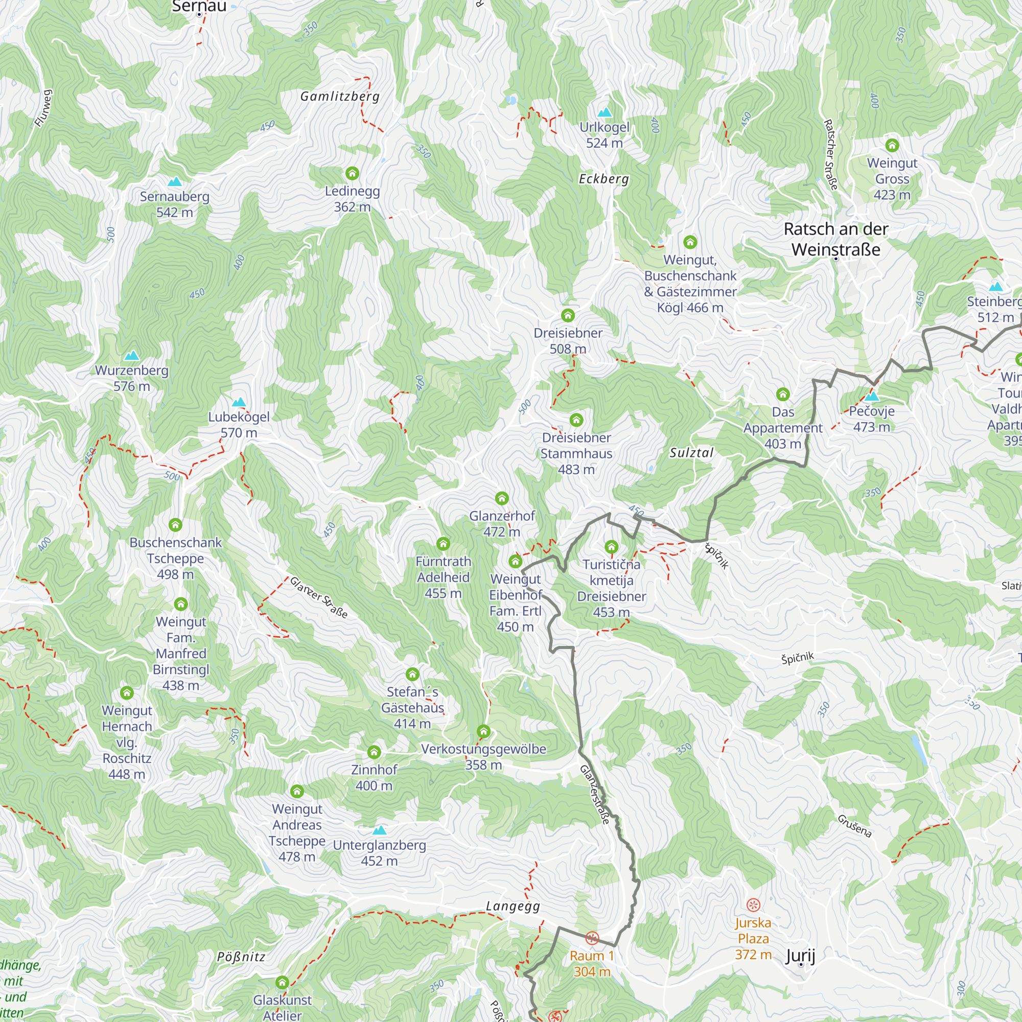 Buschenschank Puschnig map