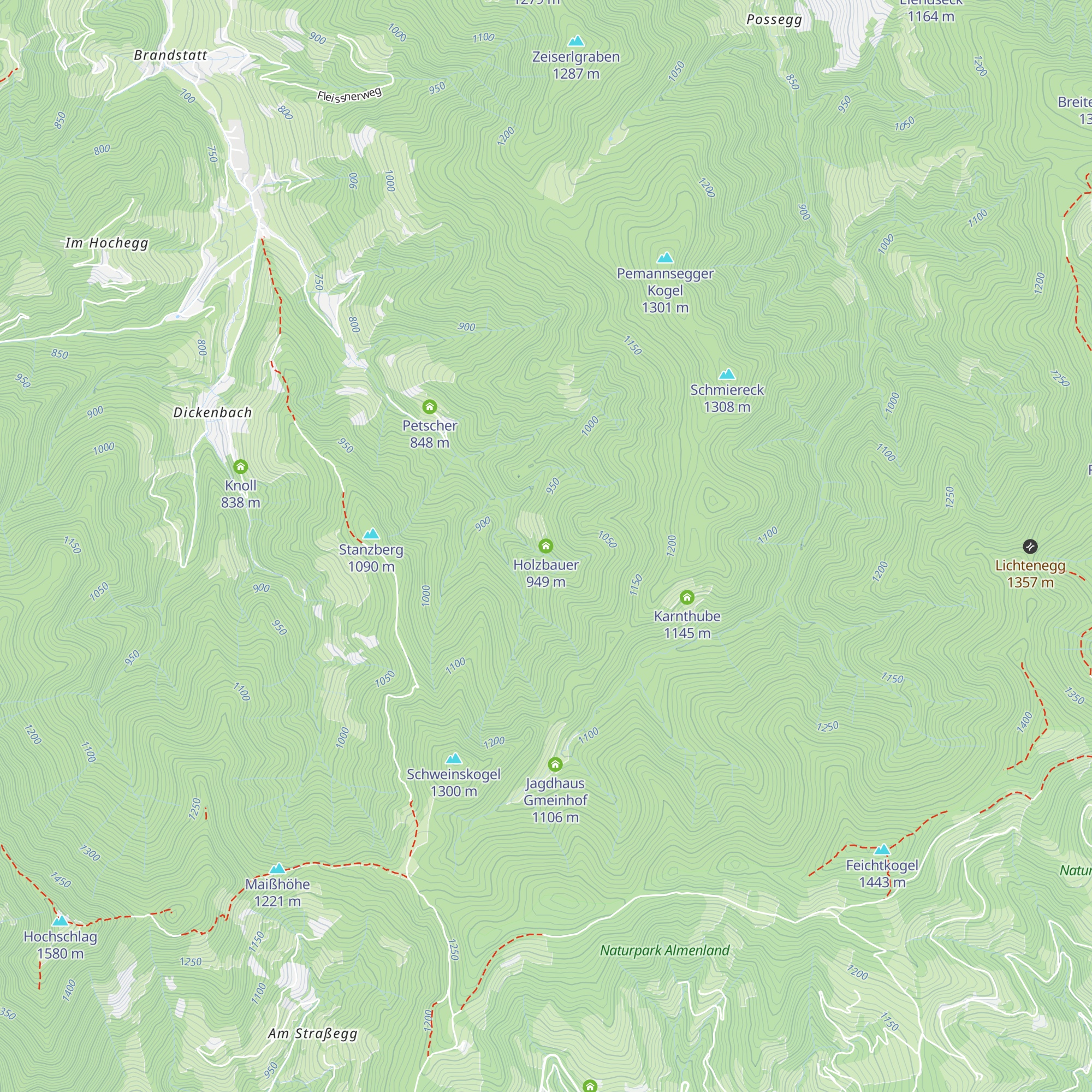 Holzbauer map