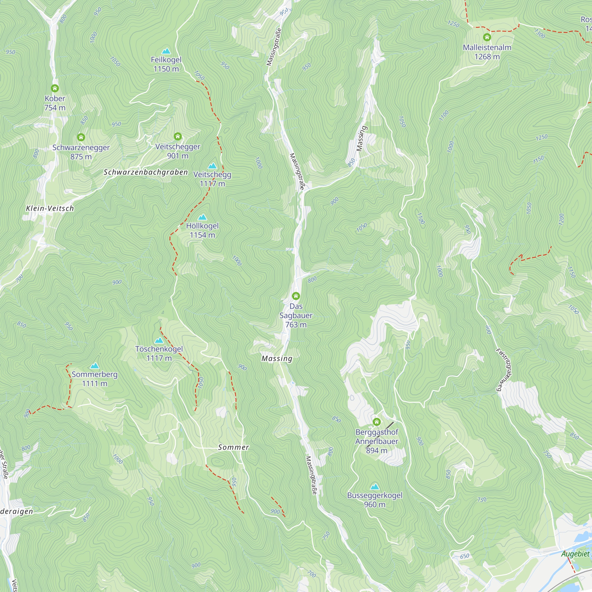 Das Sagbauer map