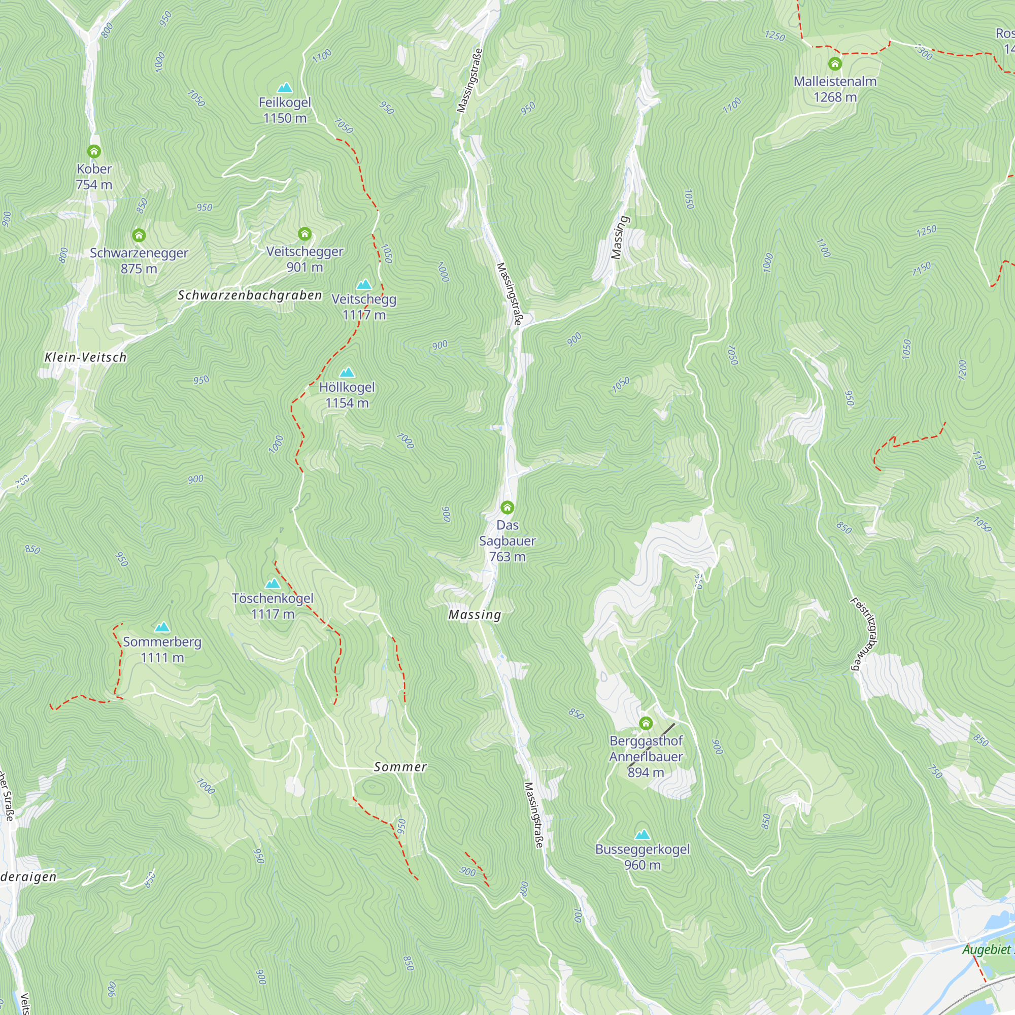 Das Sagbauer map