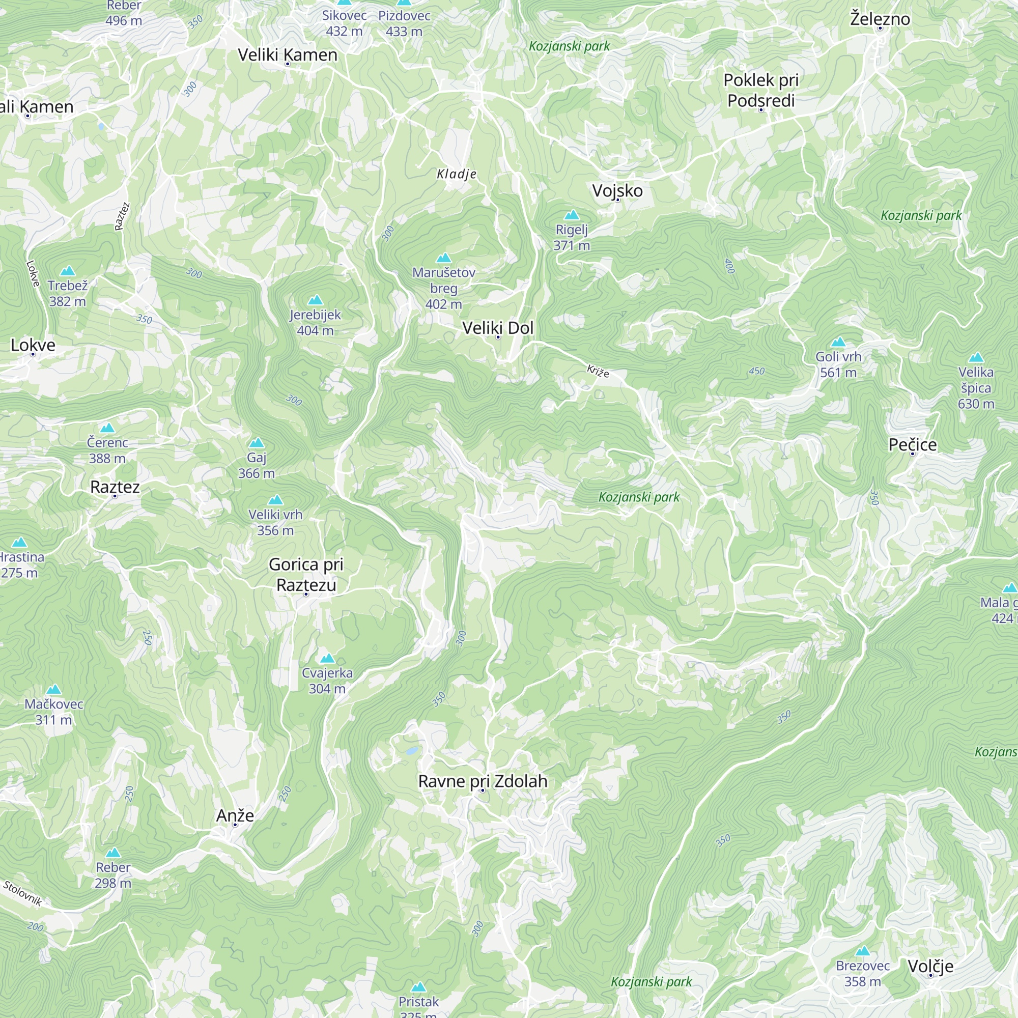 ETNOART Daniel Špiler map