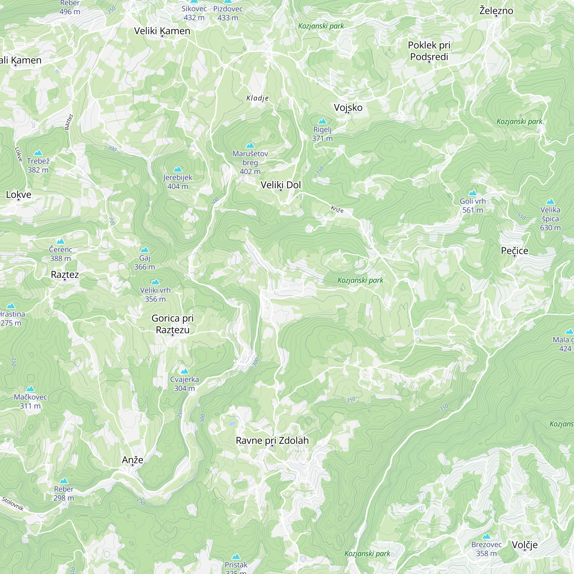 ETNOART Daniel Špiler map