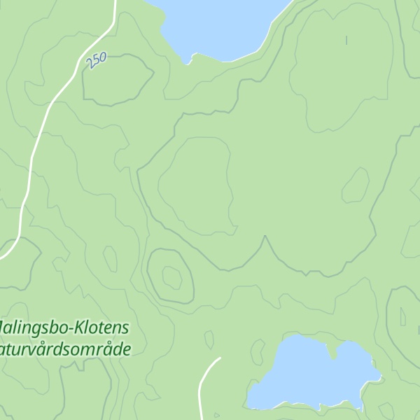 Map of Uvberget