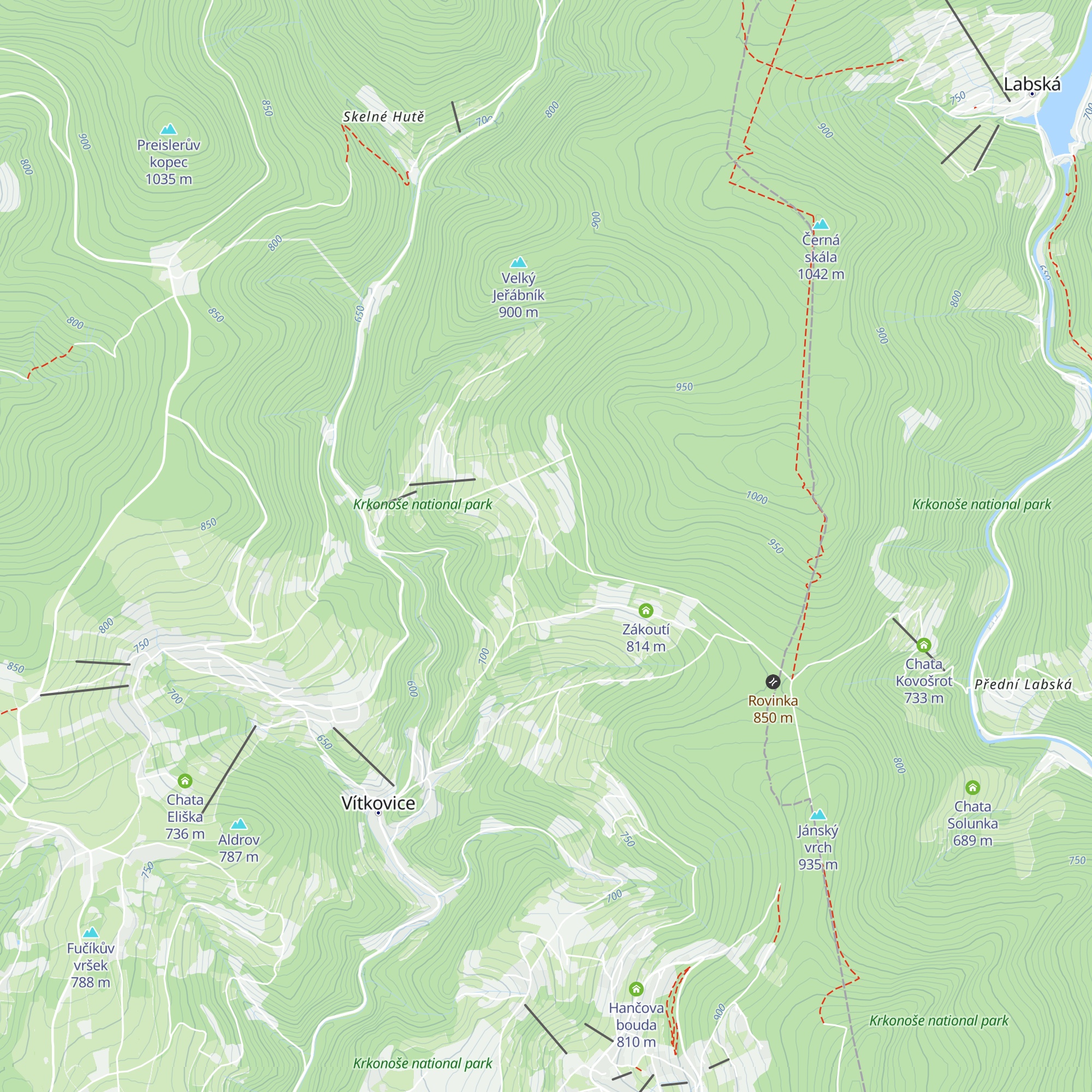 Tereza map