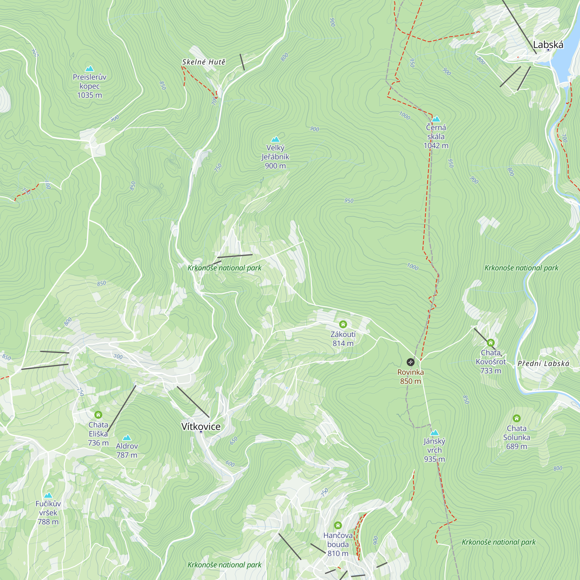Tereza map