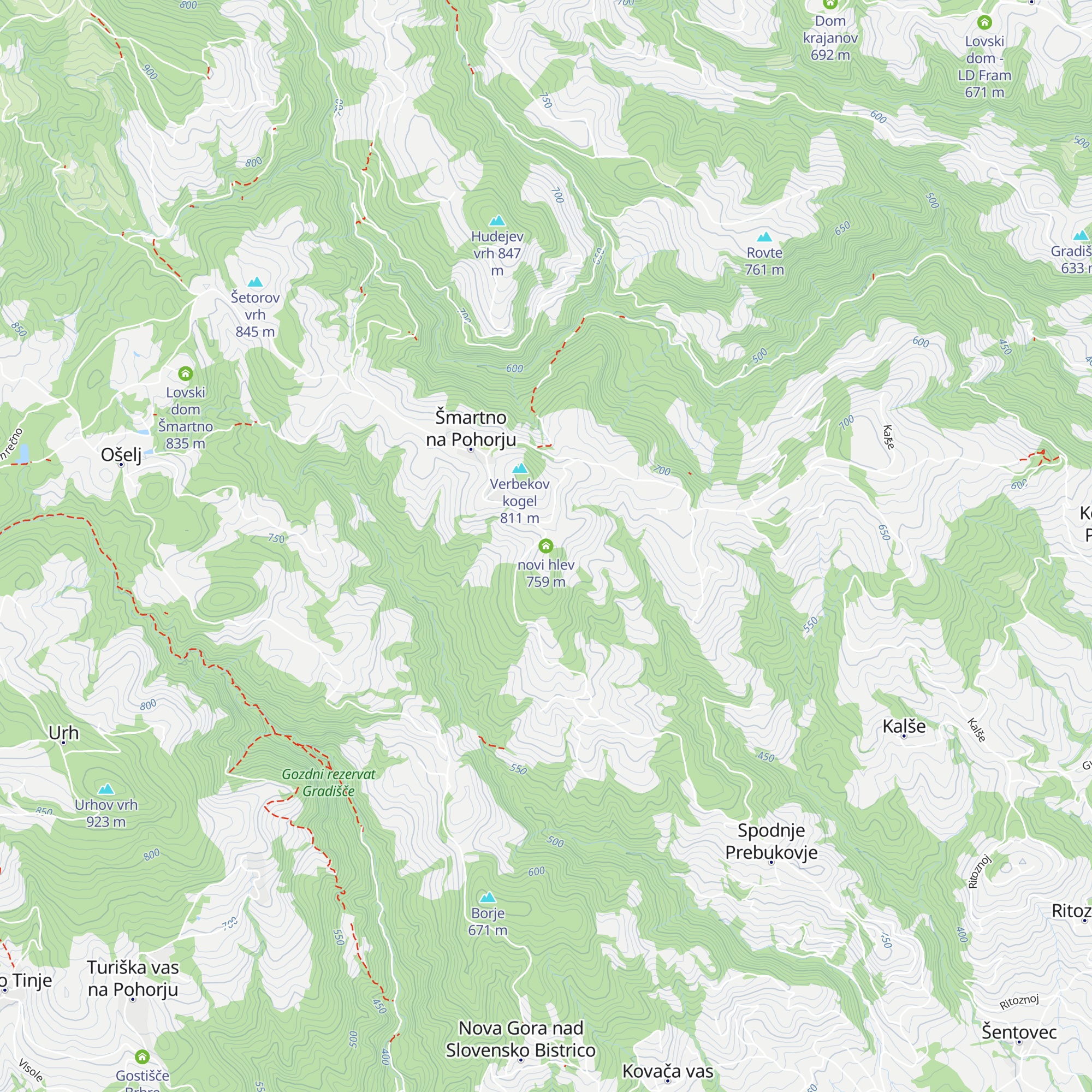 novi hlev map