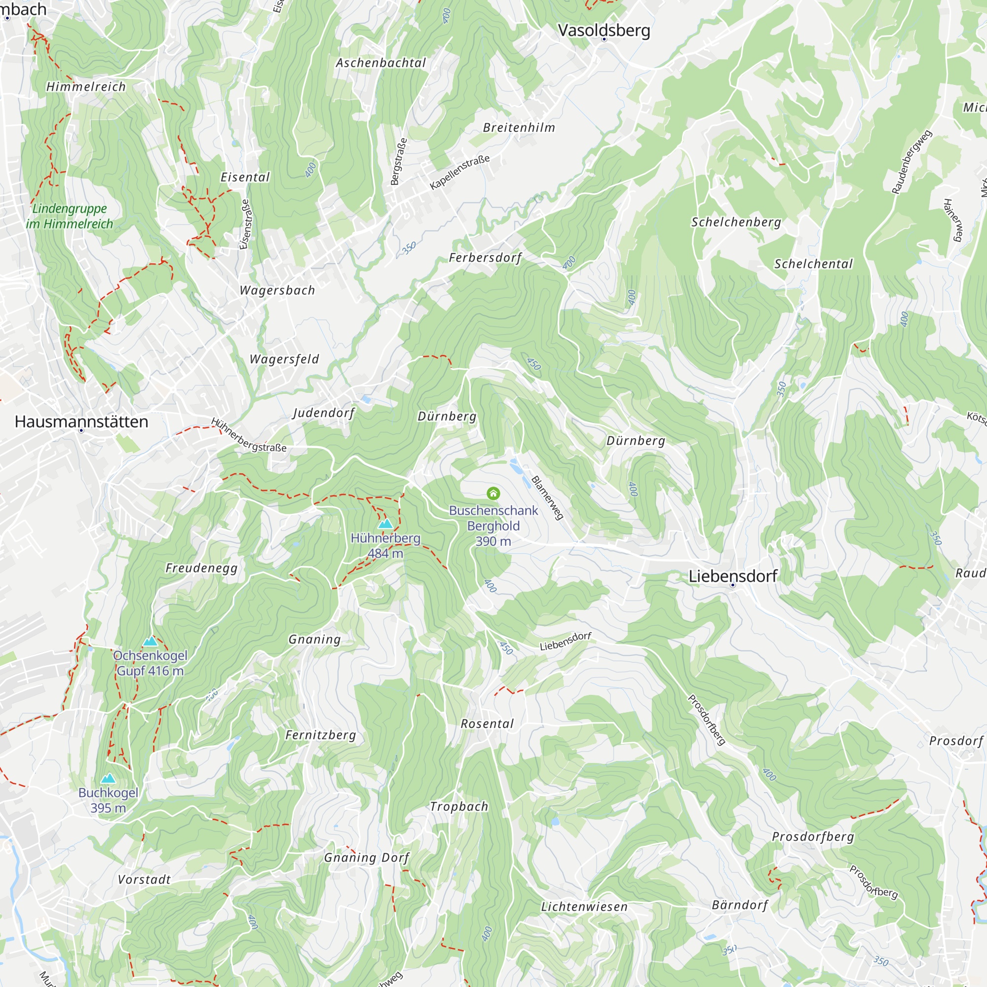 Buschenschank Berghold map