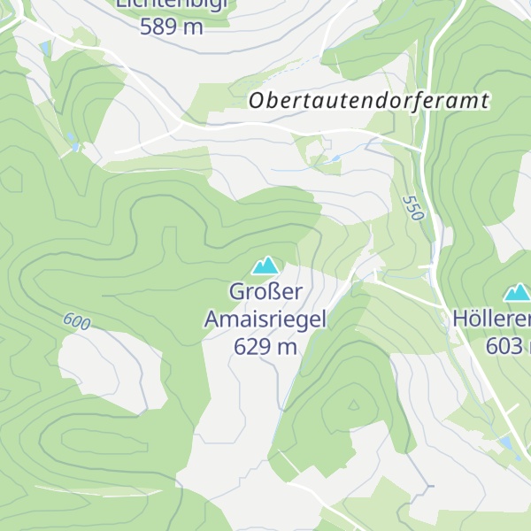 Map of Großer Amaisriegel
