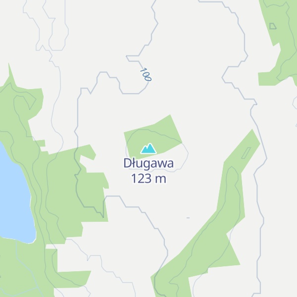 Map of Długawa