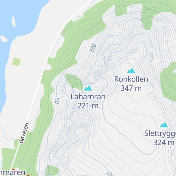 Map of Lahamran