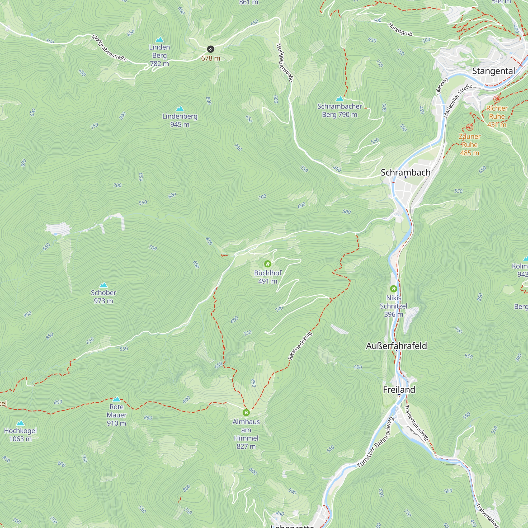 Gästehaus map