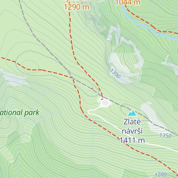 Map of Vrbatovo návrší