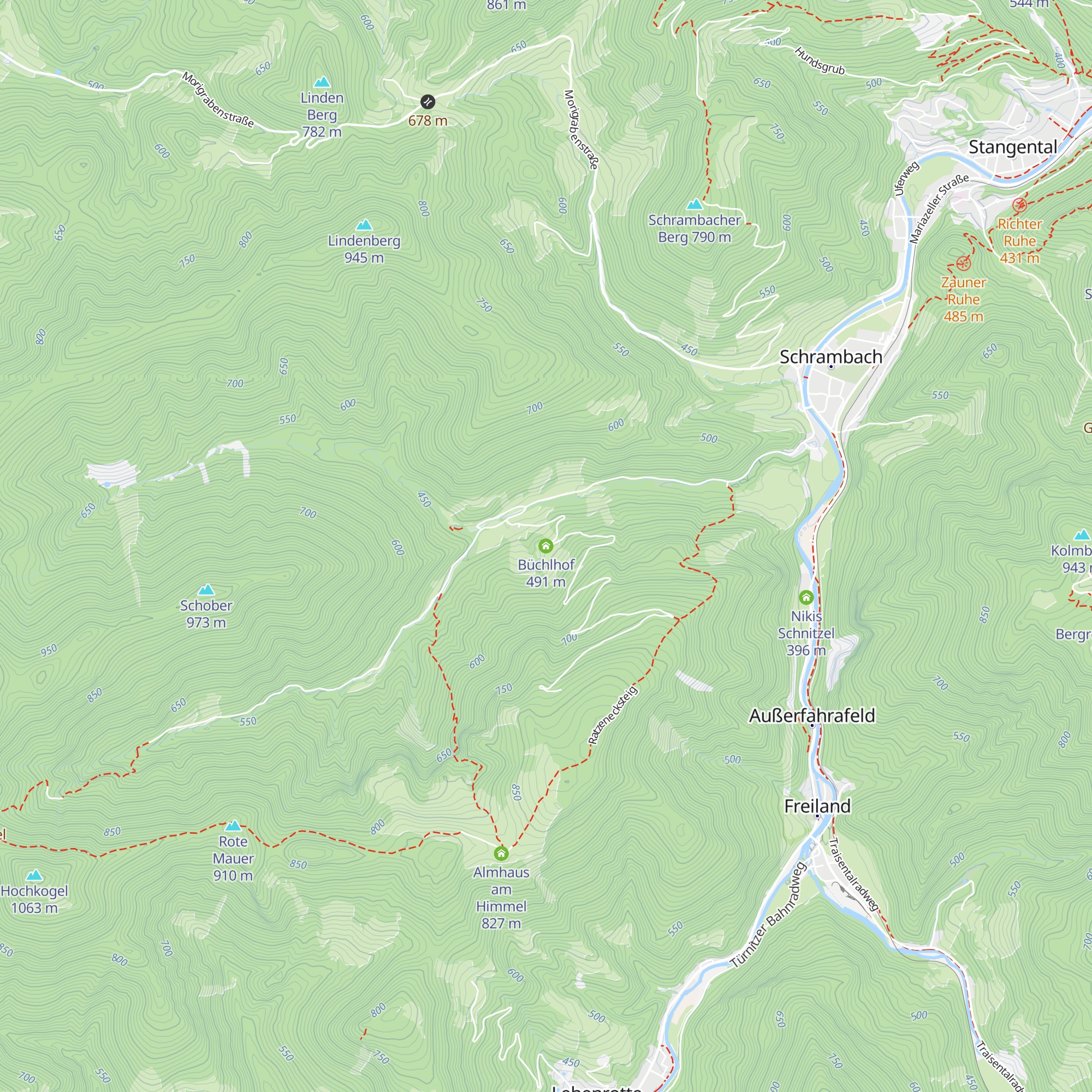 Büchlhof map
