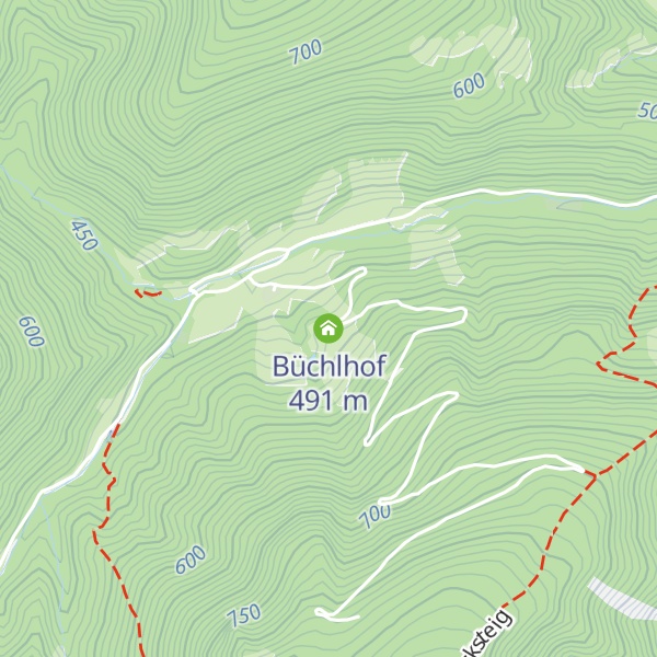 Map of Büchlhof