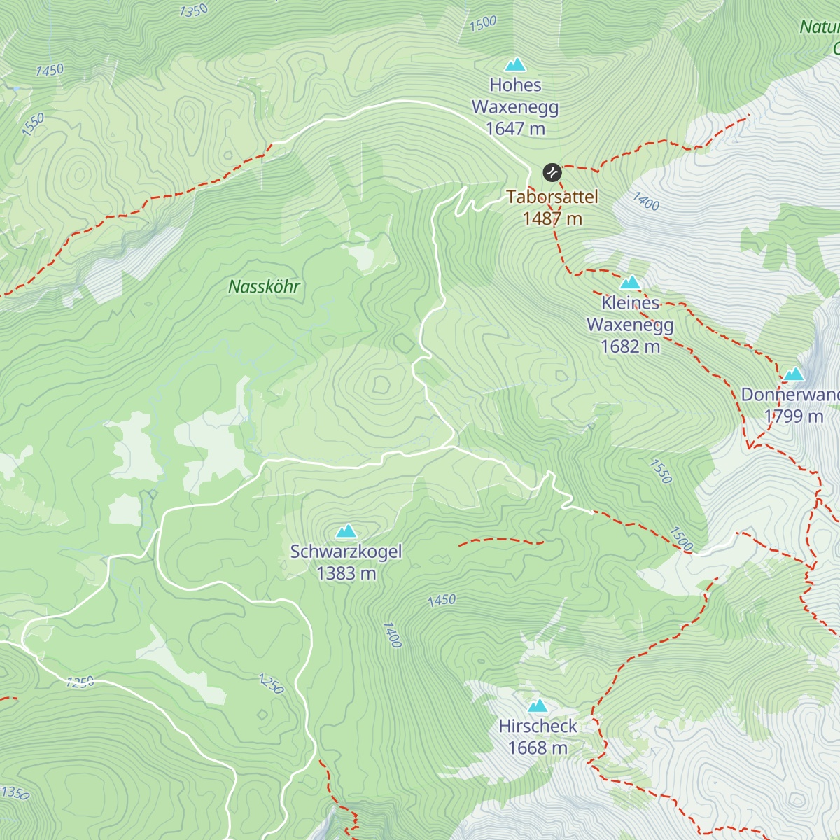 Bodenalm map