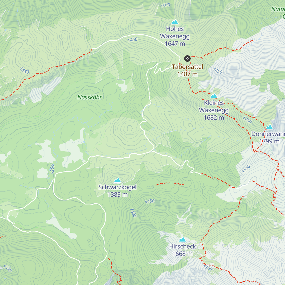 Bodenalm map