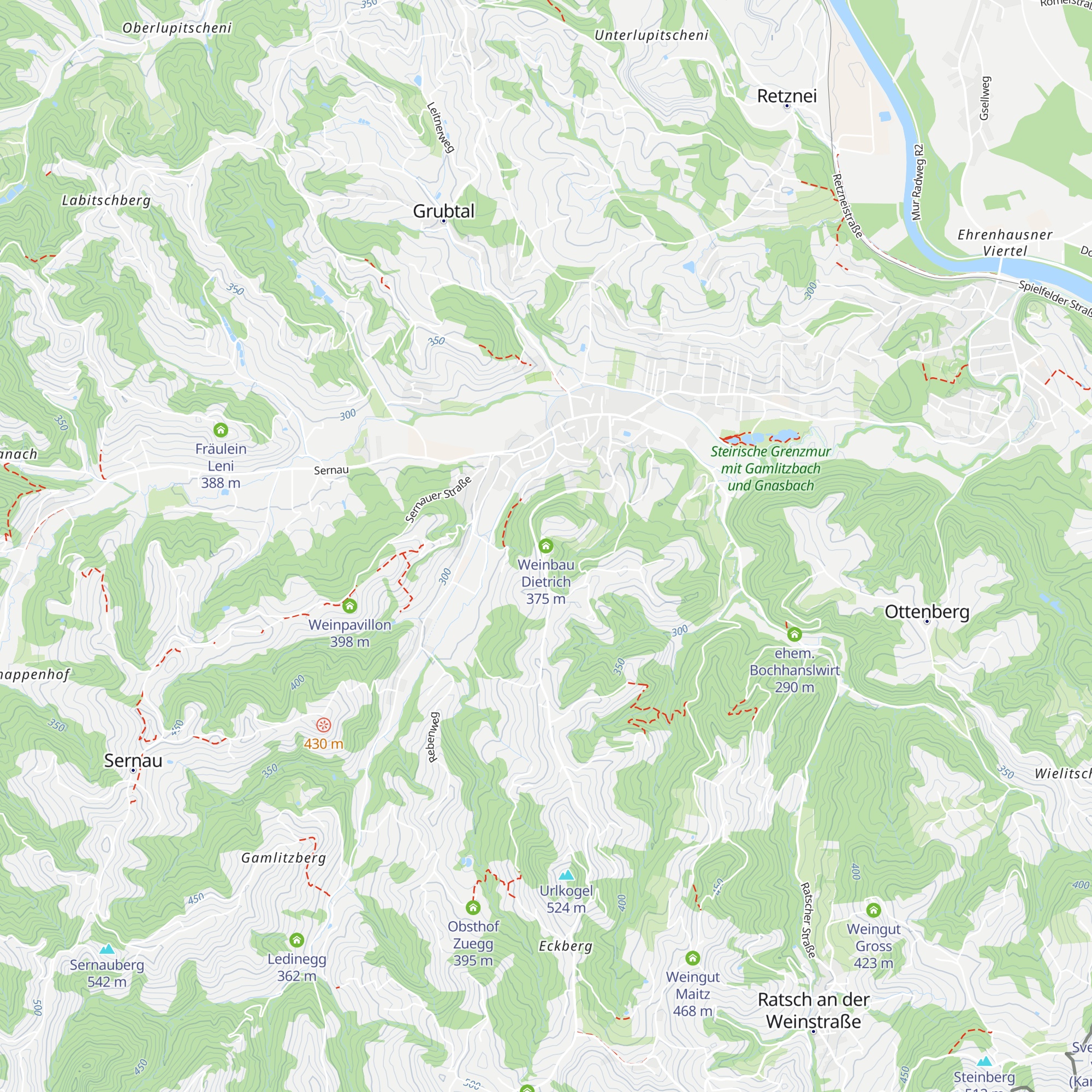 Weinbau Dietrich map