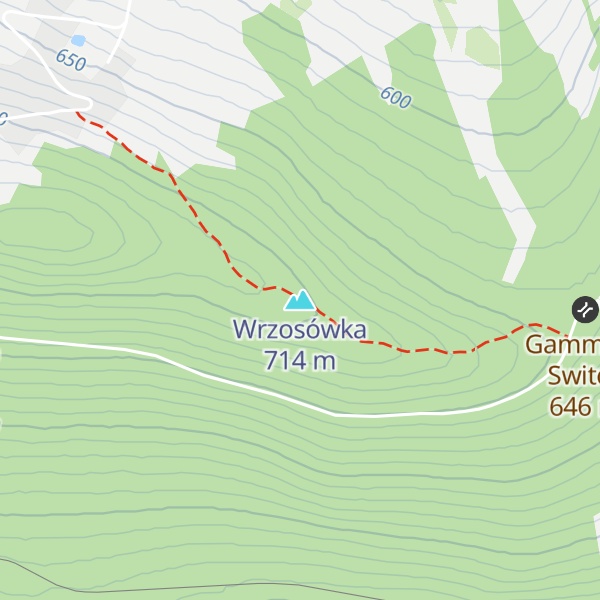 Map of Wrzosówka