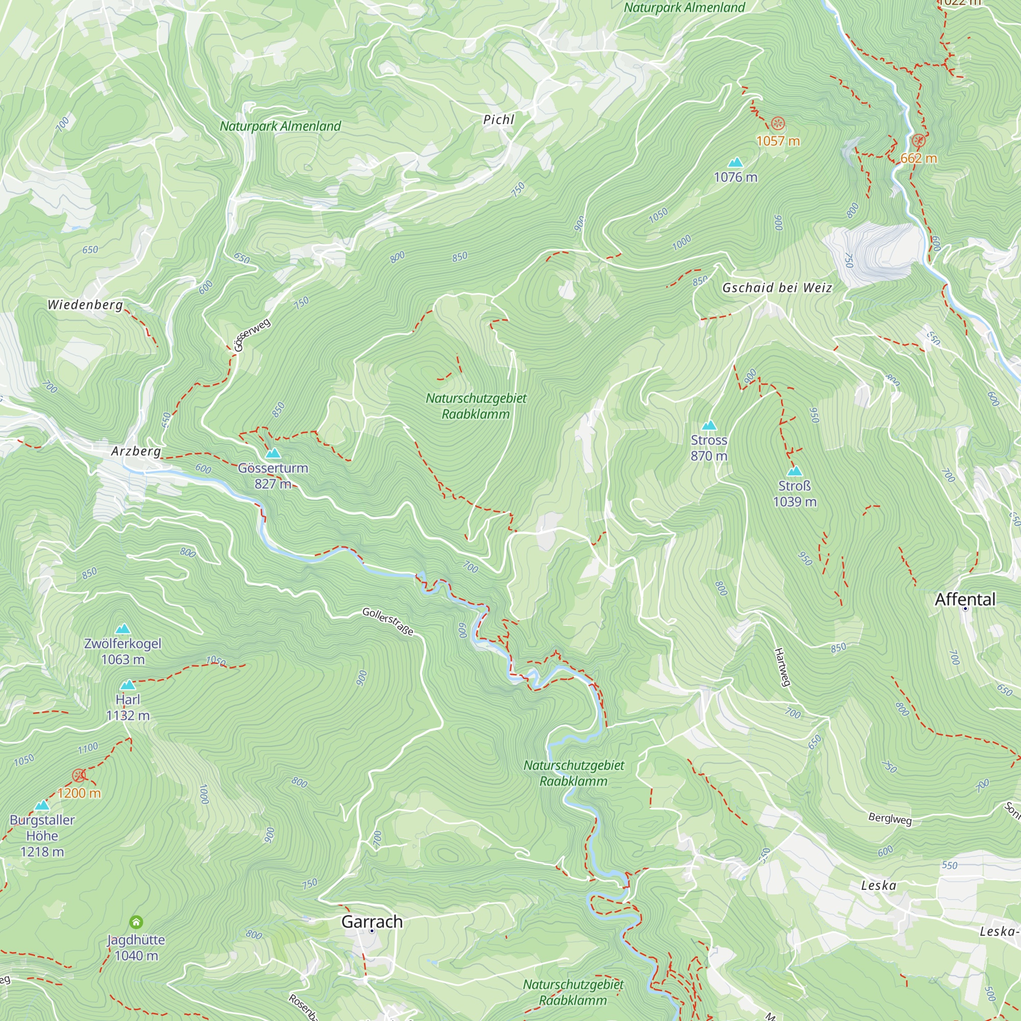 Grasslhöhle map