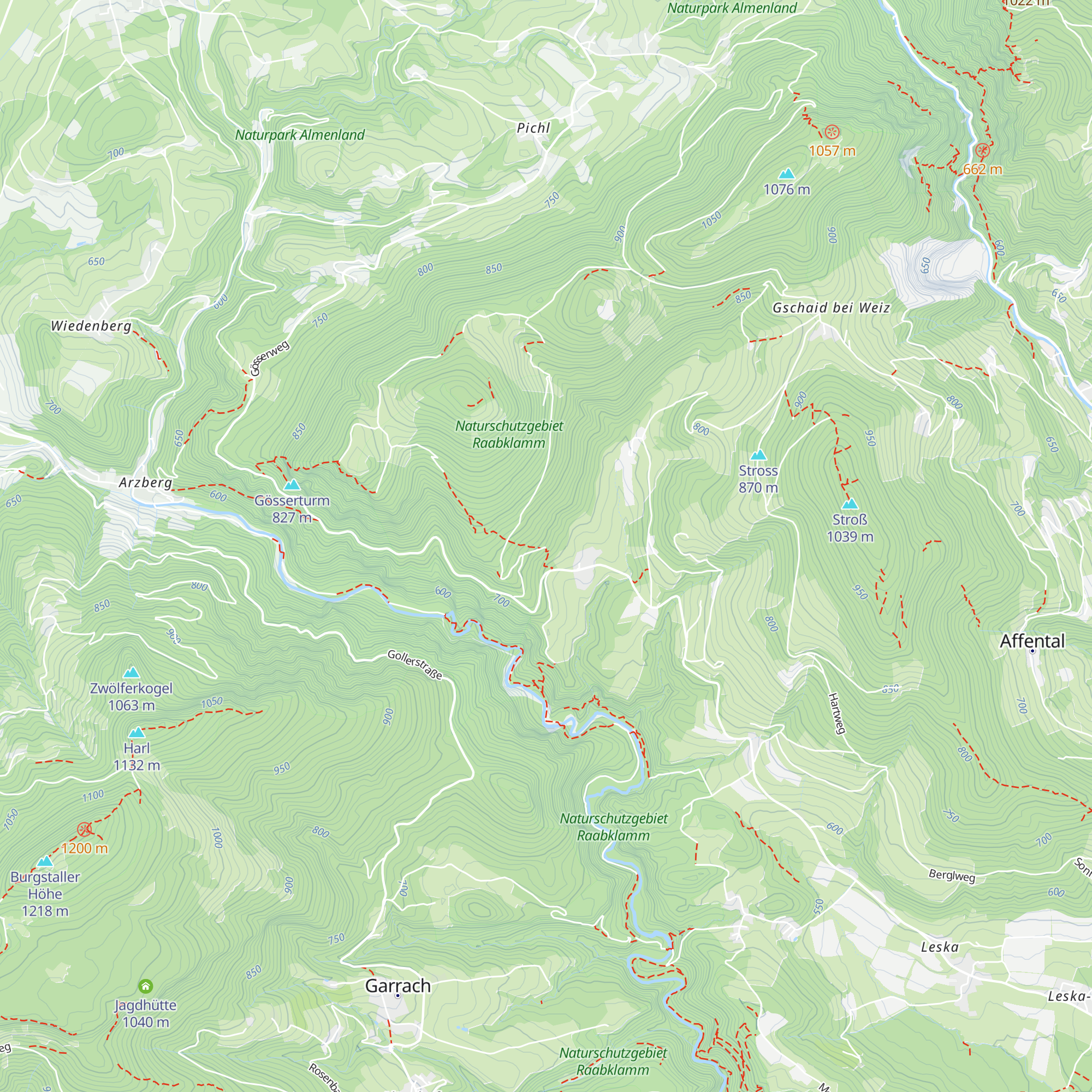 Grasslhöhle map