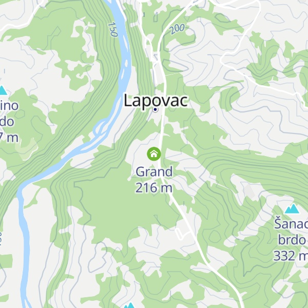 Map of Grand