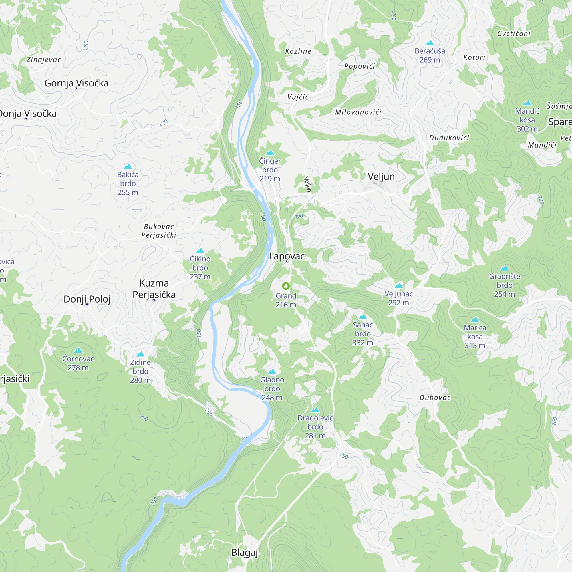 Grand map
