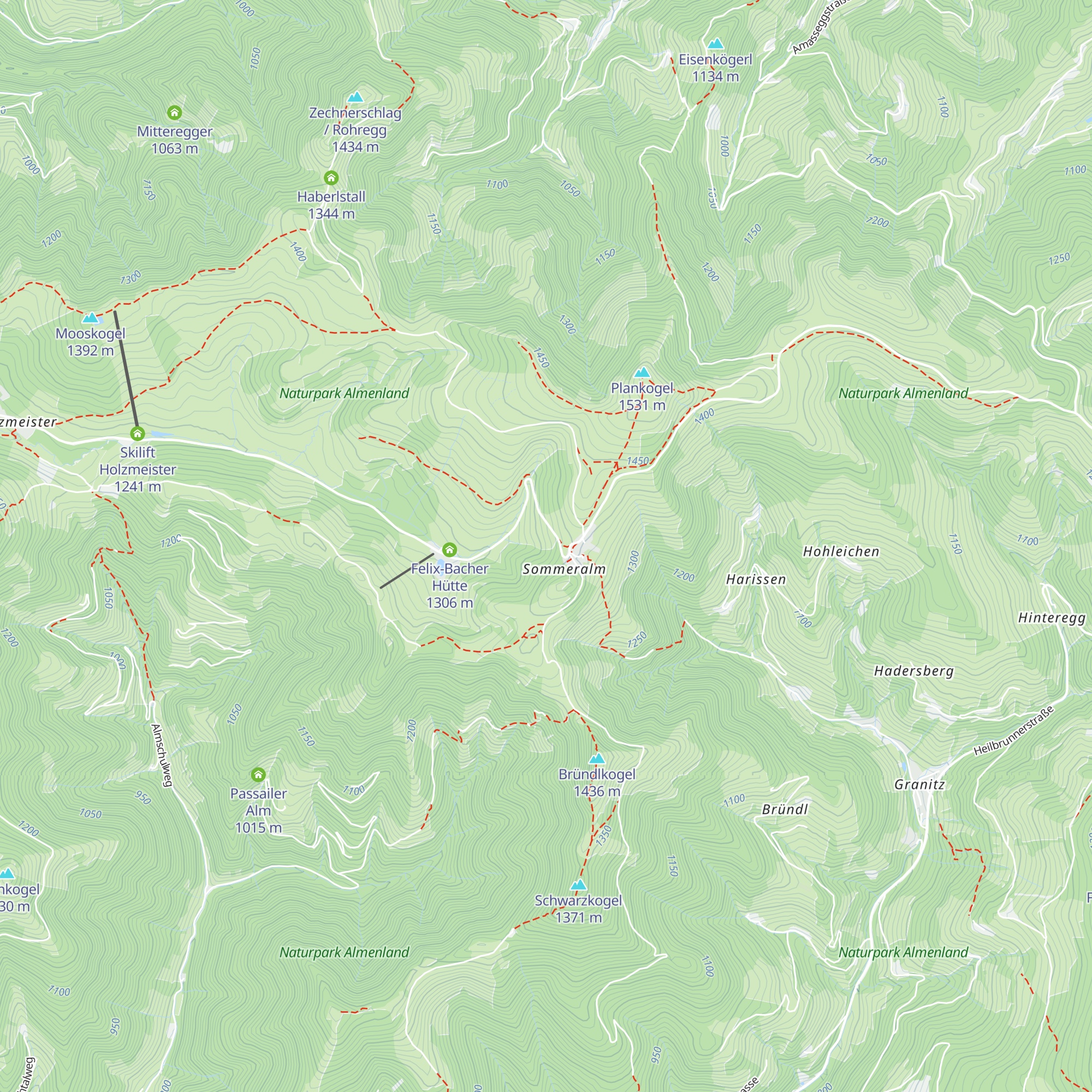 Weizerhuette map