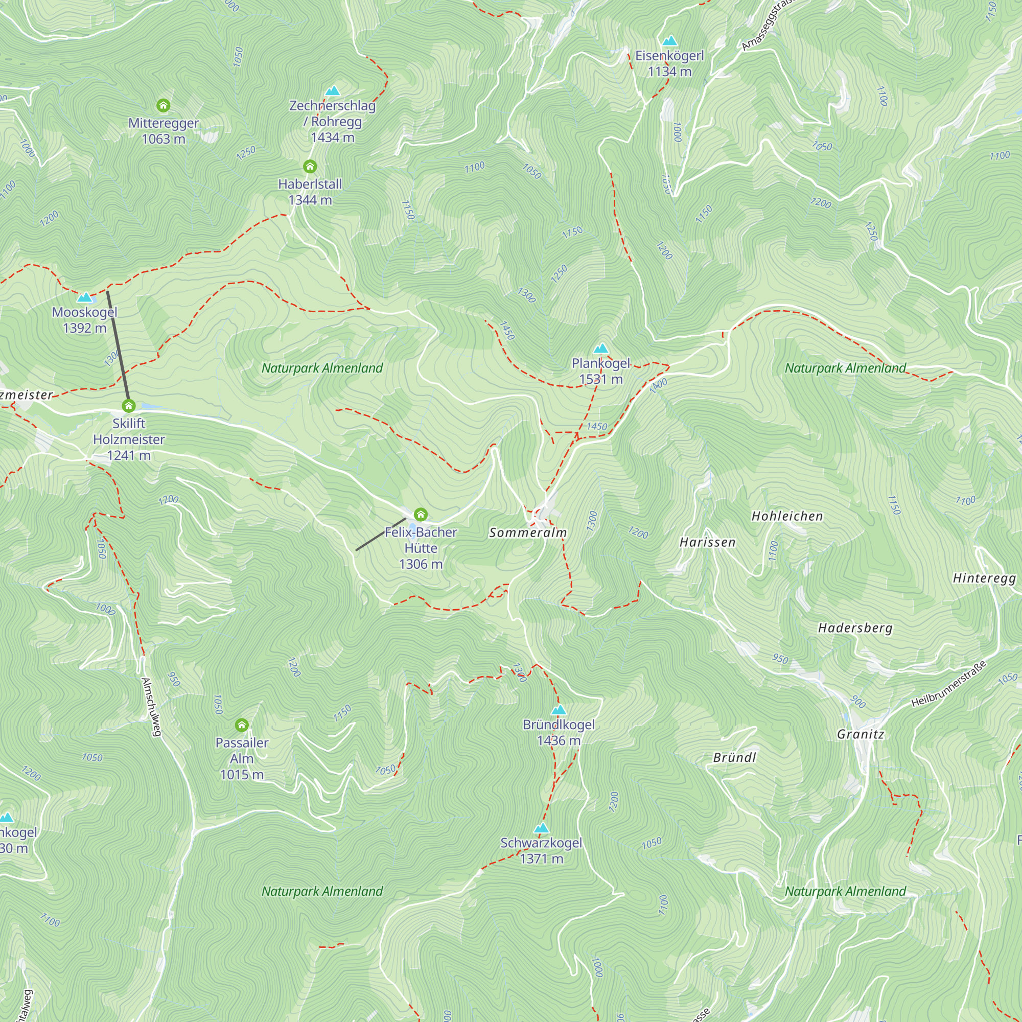 Weizerhuette map