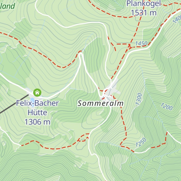 Map of Weizerhuette