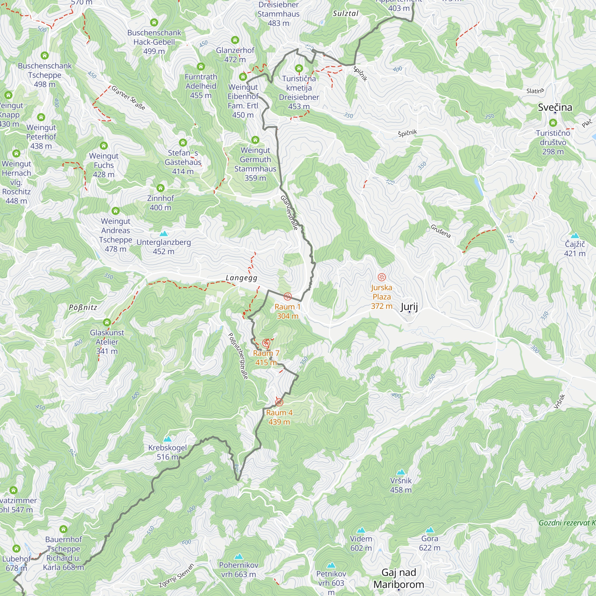 Grenzcafe Kos map
