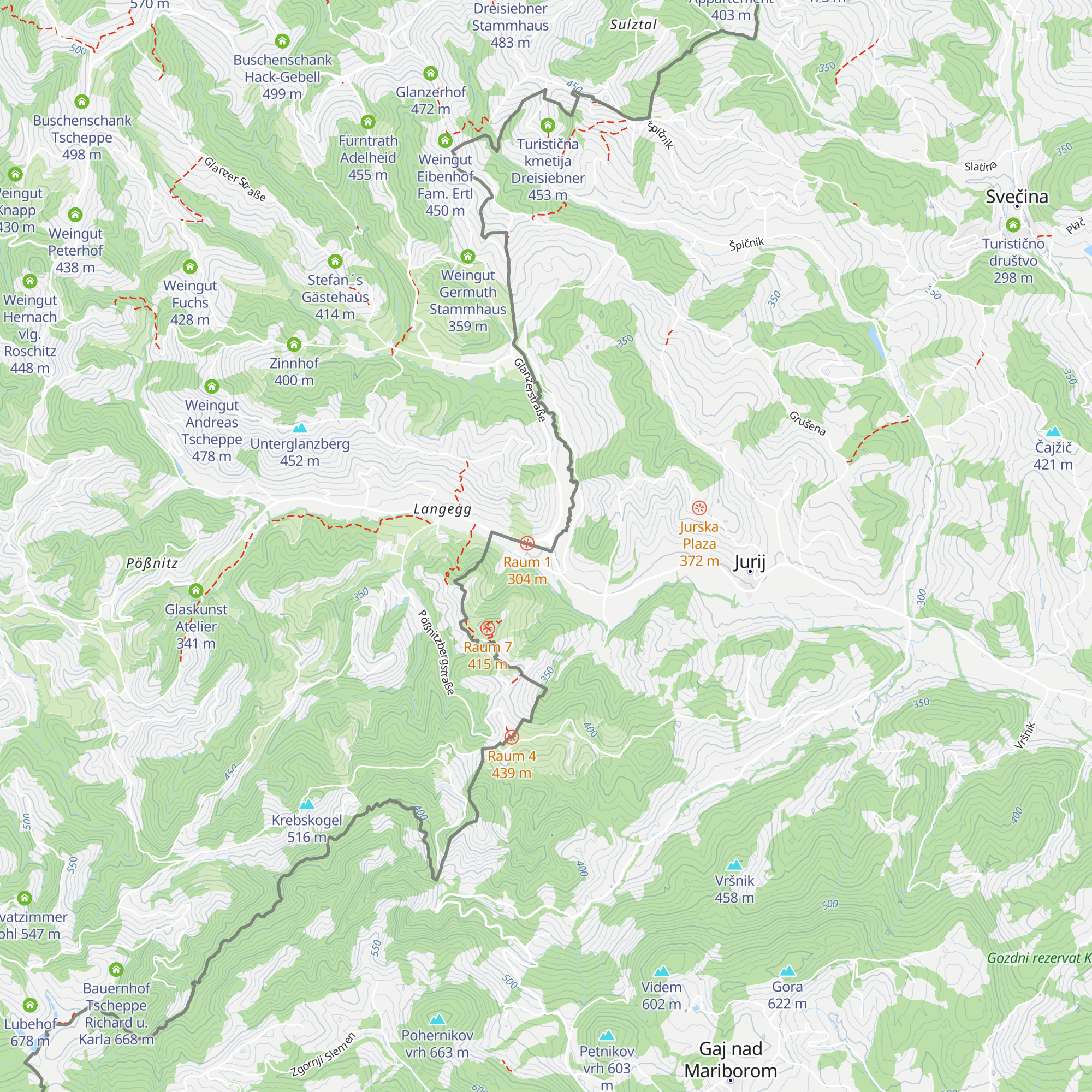 Grenzcafe Kos map