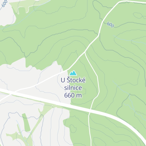 Map of U Štocké silnice