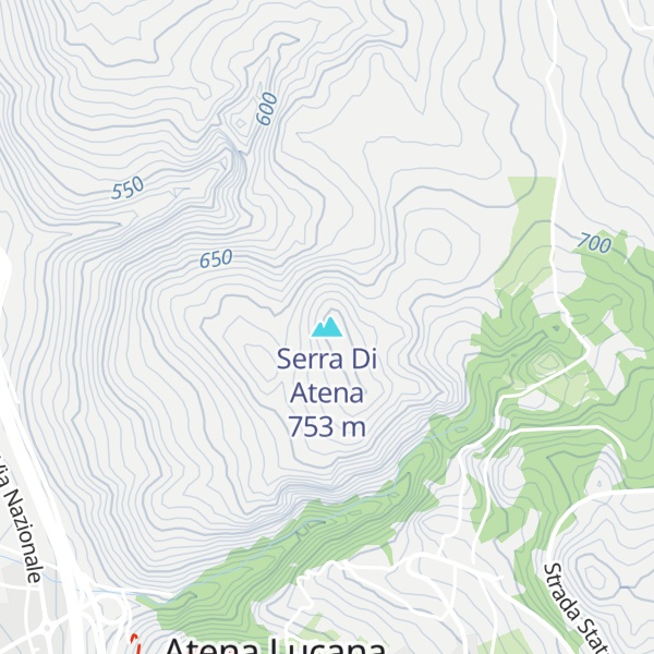 Map of Serra Di Atena