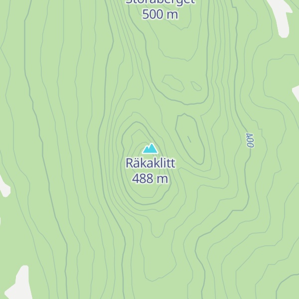 Map of Räkaklitt