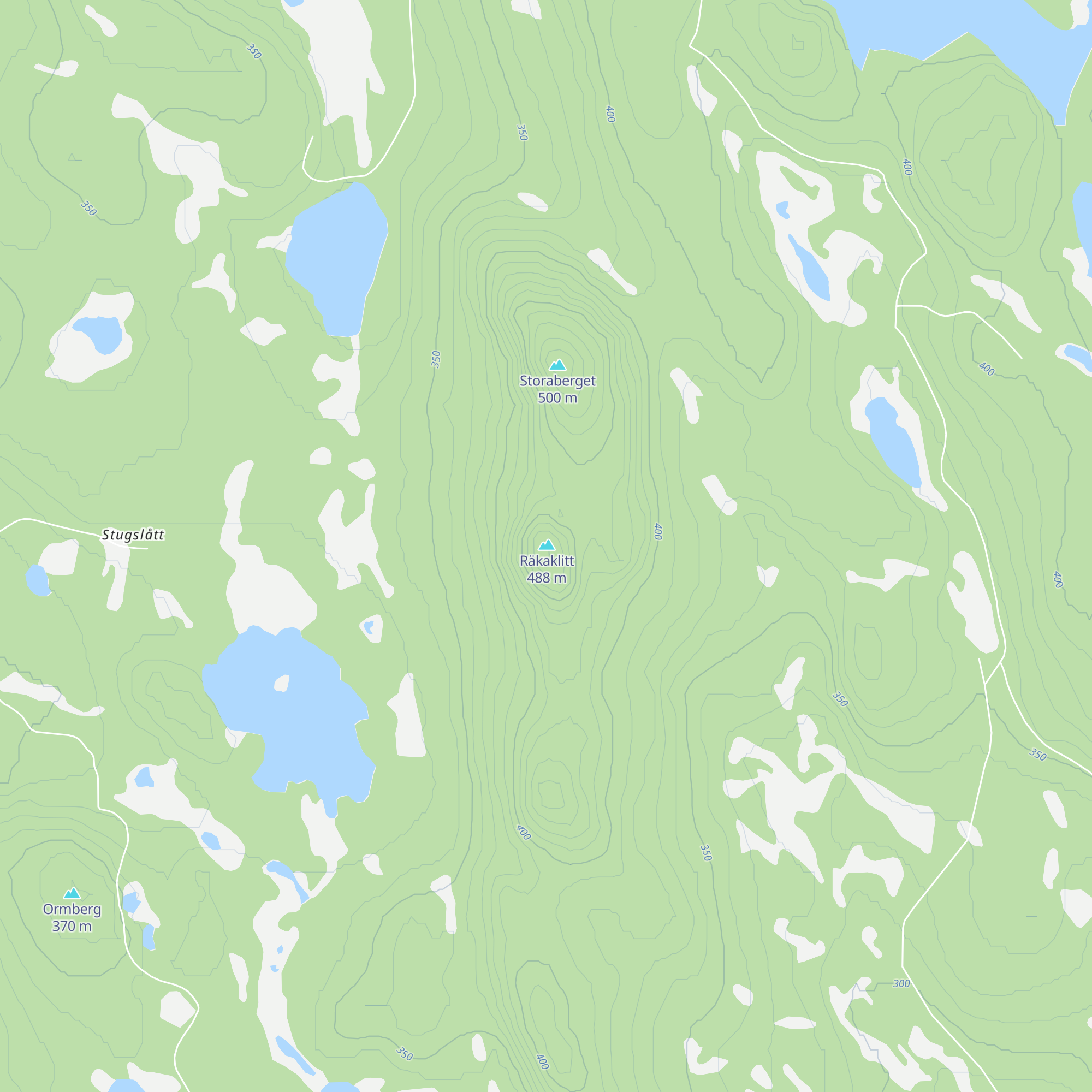 Räkaklitt map