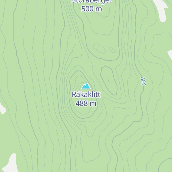 Map of Räkaklitt