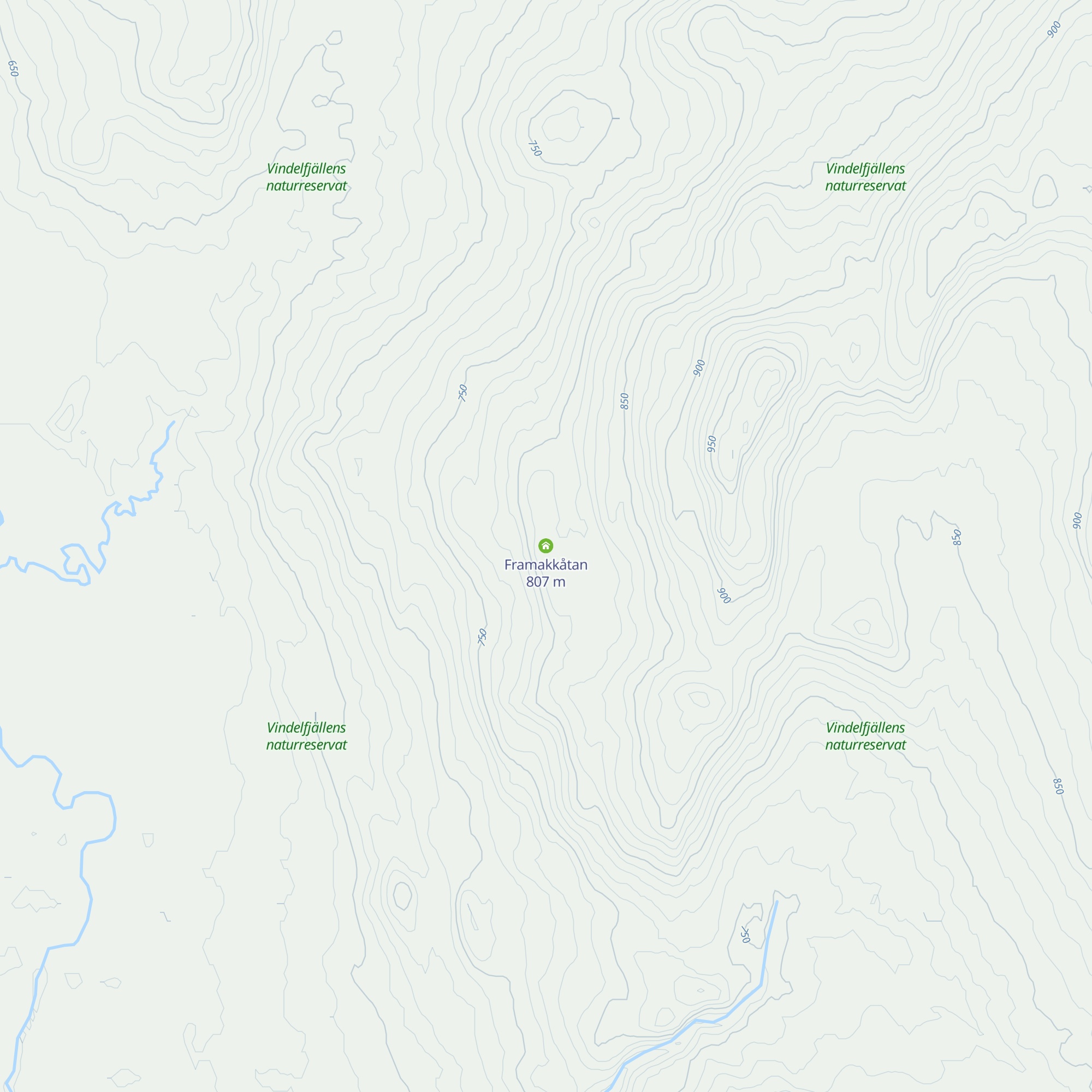 Framakkåtan map