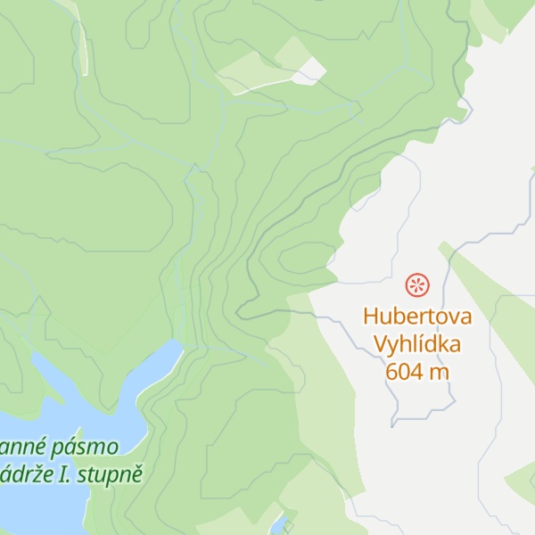 Map of Vápovická hora
