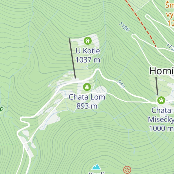 Map of Chata Lom