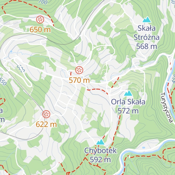 Map of Chata Izerska