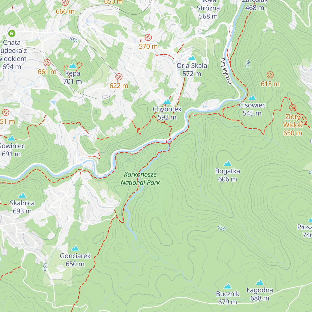 Kochanówka map