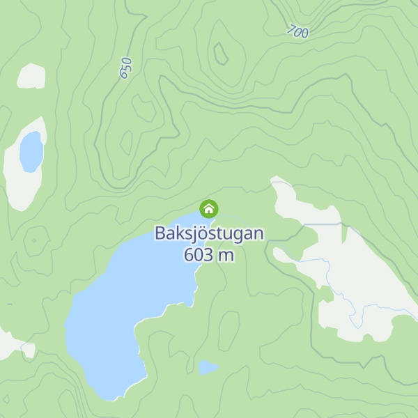 Map of Baksjöstugan