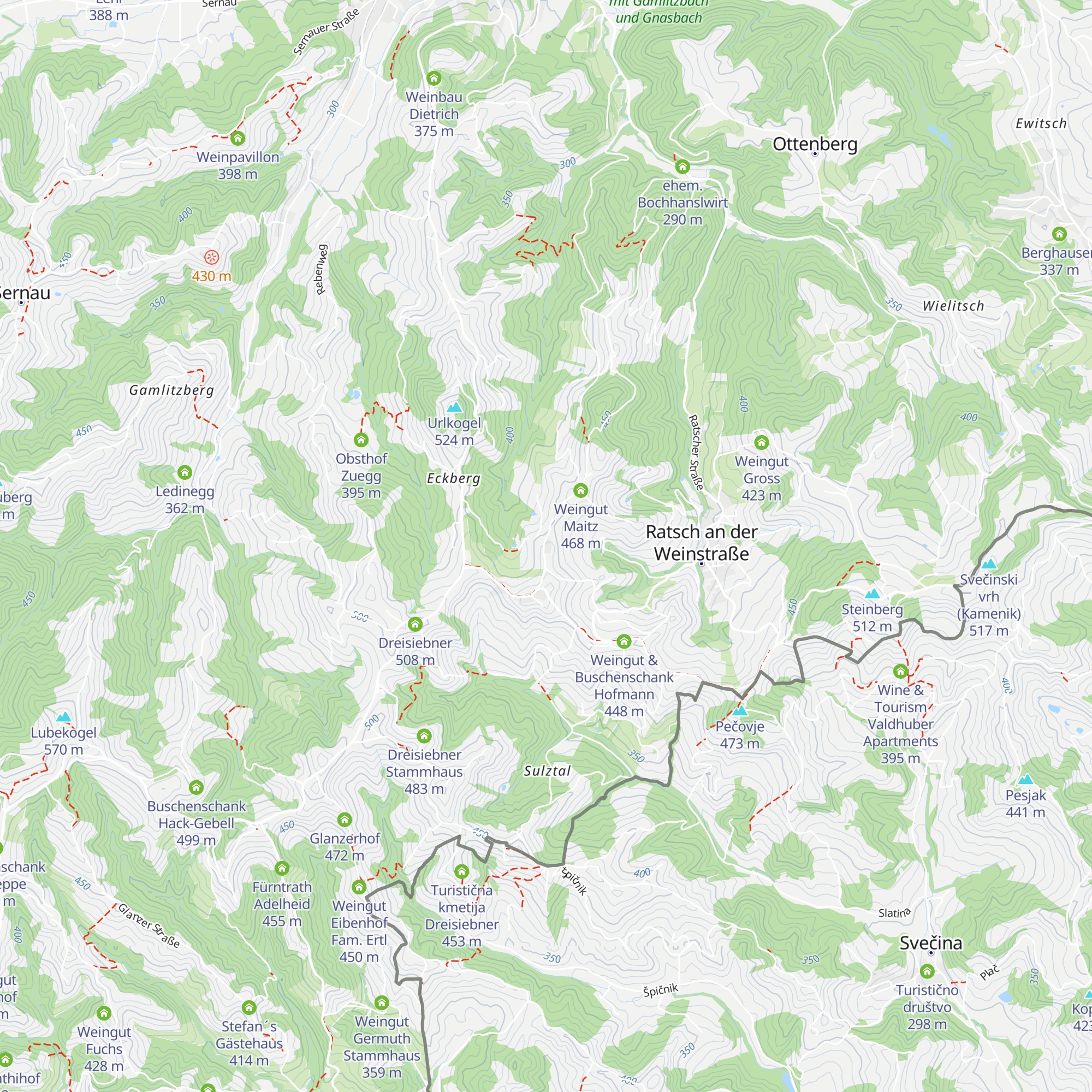 Weingut, Buschenschank & Gästezimmer Kögl map