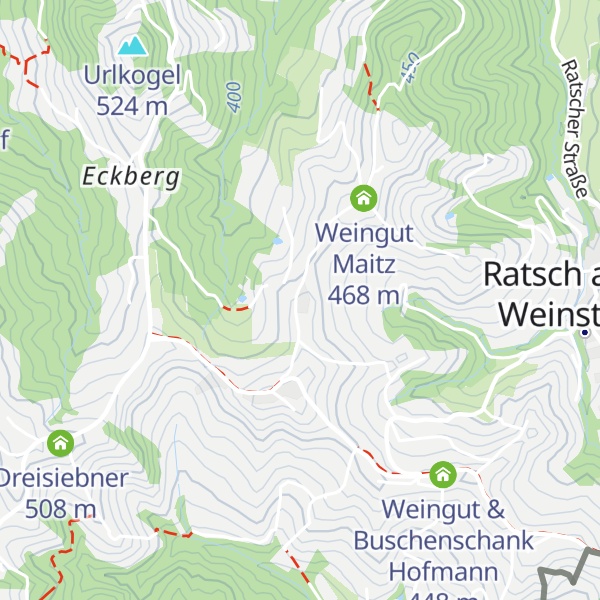 Map of Weingut, Buschenschank & Gästezimmer Kögl