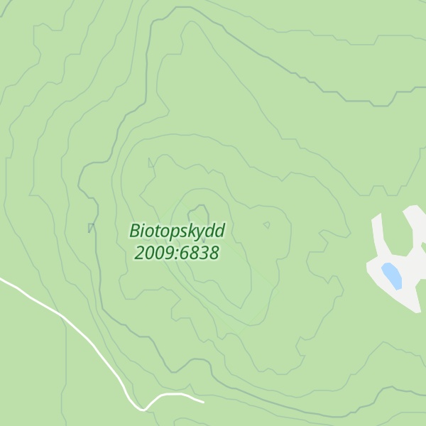 Map of Stora Bladberget